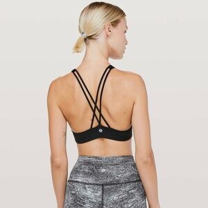 Lululemon Free to Be Serene Bra High neck Black Size 8